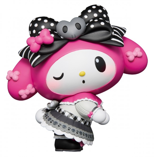 Happy Kuji's My Melody & Kuromi 50th & 20th Anniversaries lottery showcases exclusive figures, totes, and 40cm plush toys featuring limited edition art